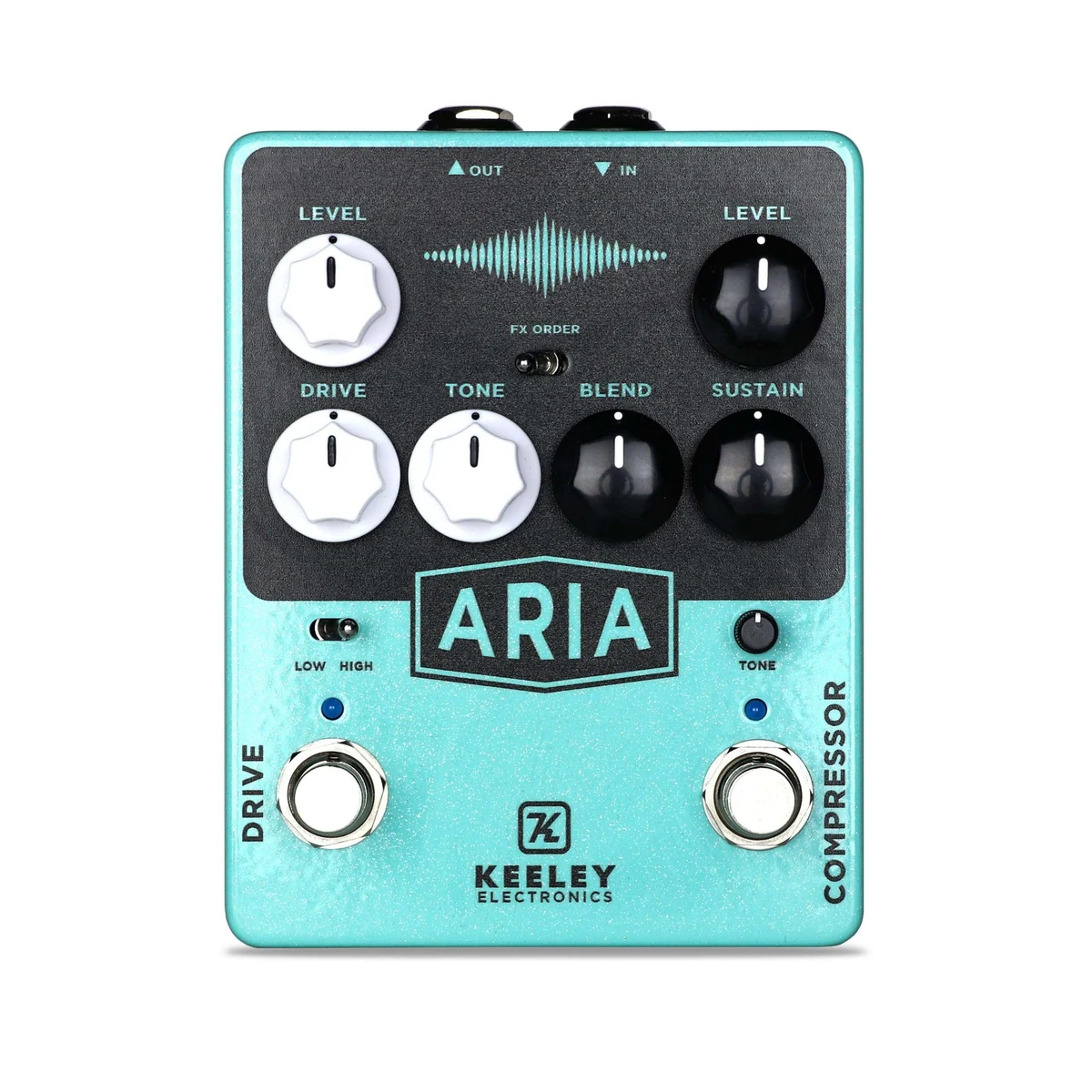 Keeley Electronics Aria Compressor Drive guitar effects pedal