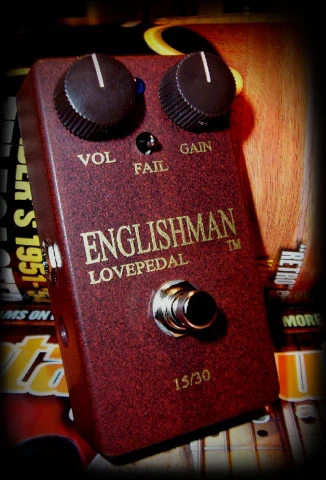 Lovepedal Englishman guitar effects pedal