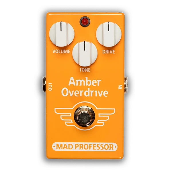 Mad Professor Amber Overdrive guitar effects pedal