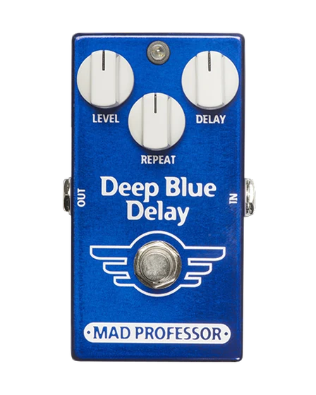 Mad Professor Deep Blue Delay guitar effects pedal