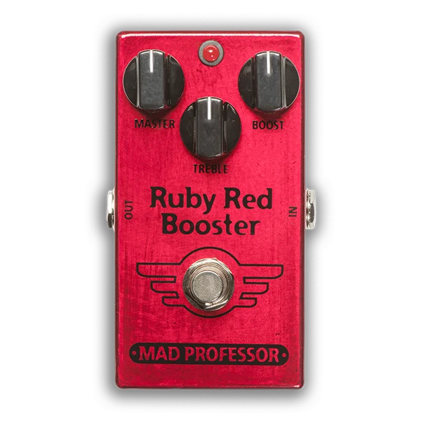 Mad Professor Ruby Red Booster guitar effects pedal
