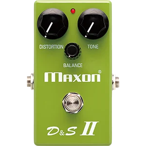 Maxon D&S II Distortion/Sustainer guitar effects pedal