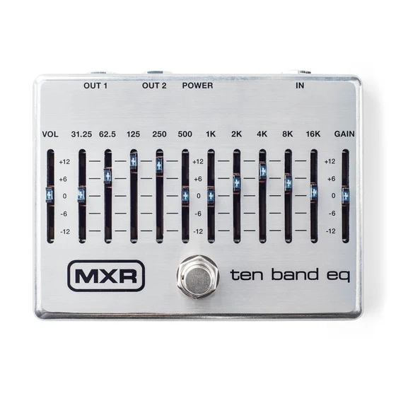 MXR Ten Band EQ guitar effects pedal