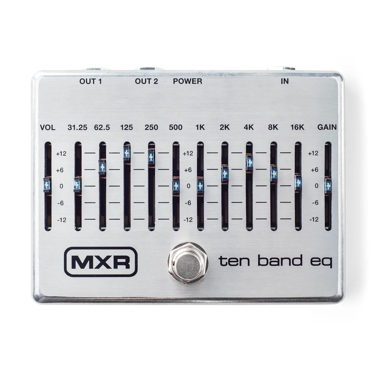 MXR Ten Band EQ guitar effects pedal