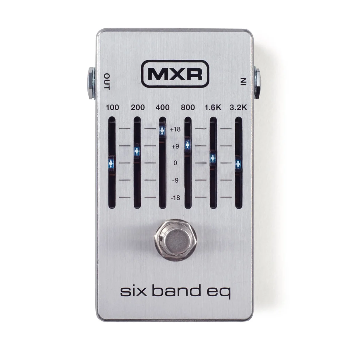 MXR Six Band EQ guitar effects pedal