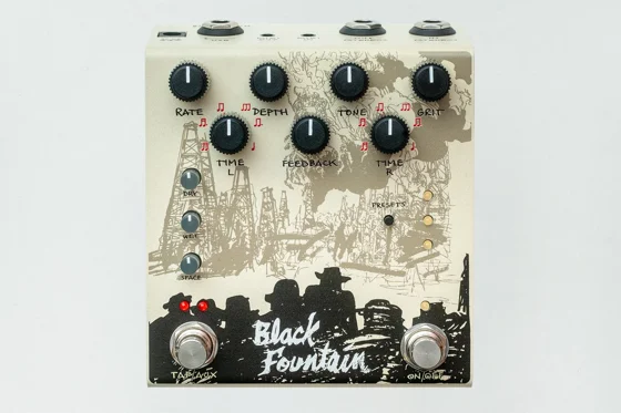 Old Blood Noise Endeavors Black Fountain Stereo guitar effects pedal