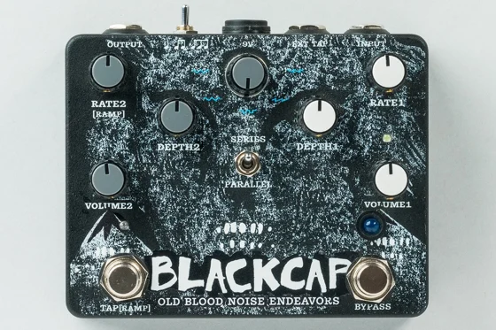 Old Blood Noise Endeavors Blackcap Asynchronous Harmonic Dual Tremolo guitar effects pedal