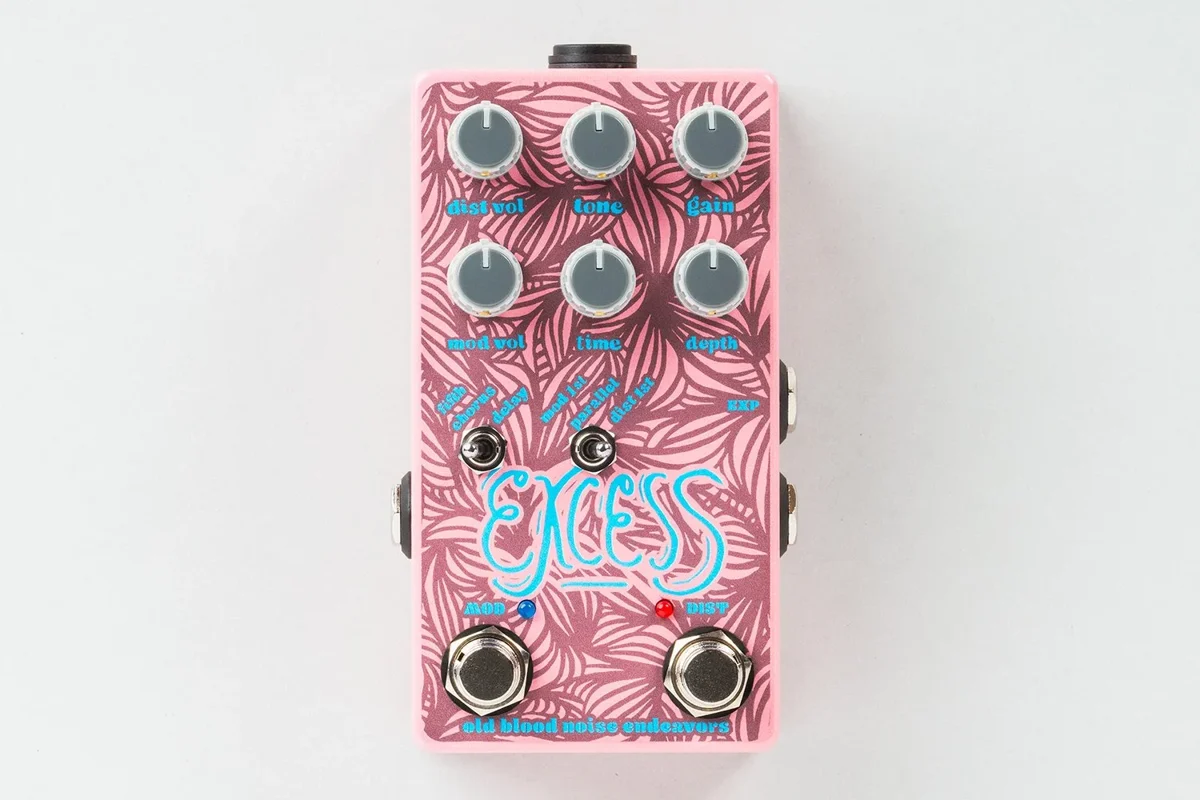 Old Blood Noise Endeavors Excess V2 guitar effects pedal