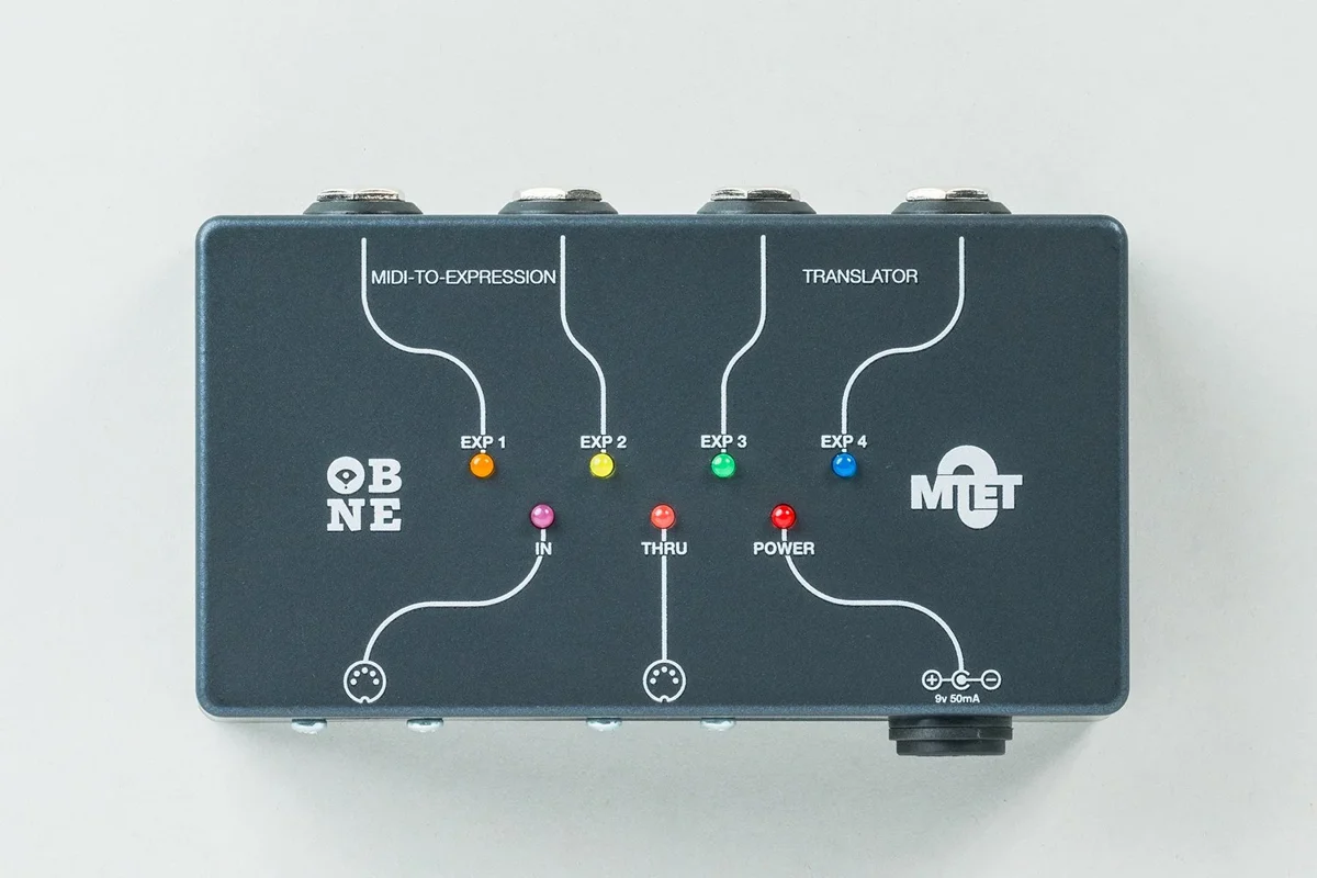 Old Blood Noise Endeavors MTET MIDI to Expression Translator guitar effects pedal