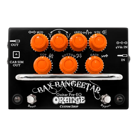 Orange Bax Bangeetar guitar effects pedal
