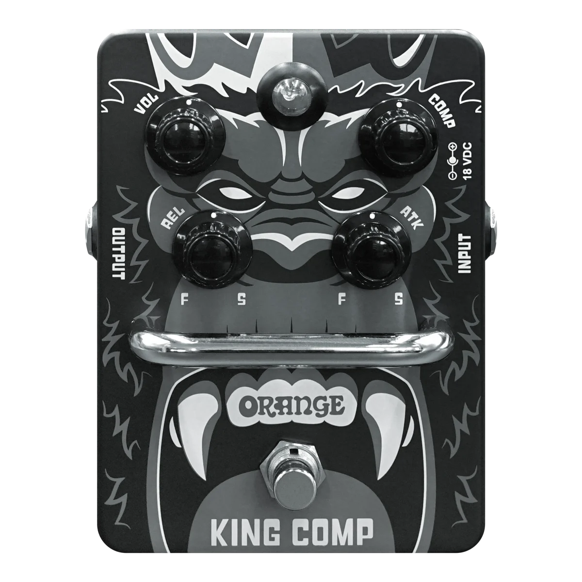 Orange King Comp guitar effects pedal