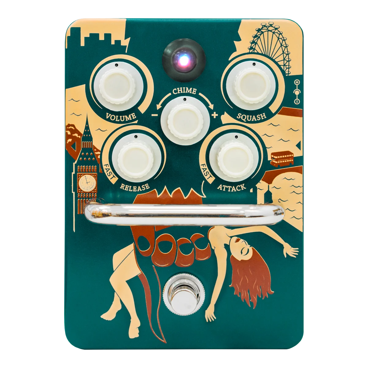 Orange Kongpressor guitar effects pedal