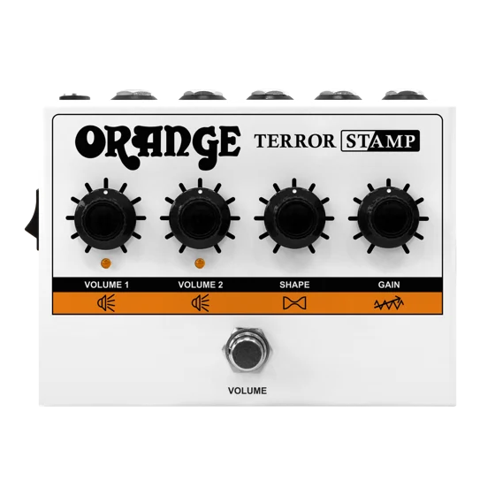 Orange Terror Stamp guitar effects pedal
