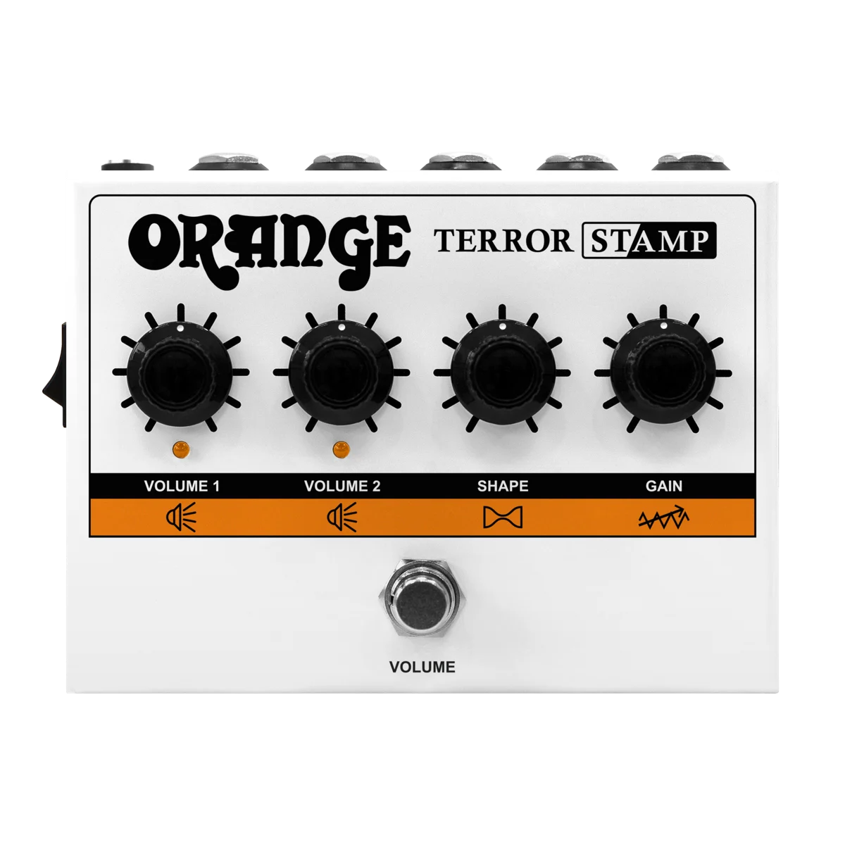 Orange Terror Stamp guitar effects pedal