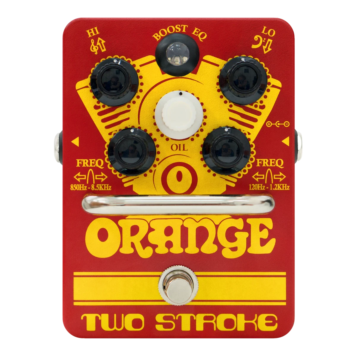 Orange Two Stroke guitar effects pedal
