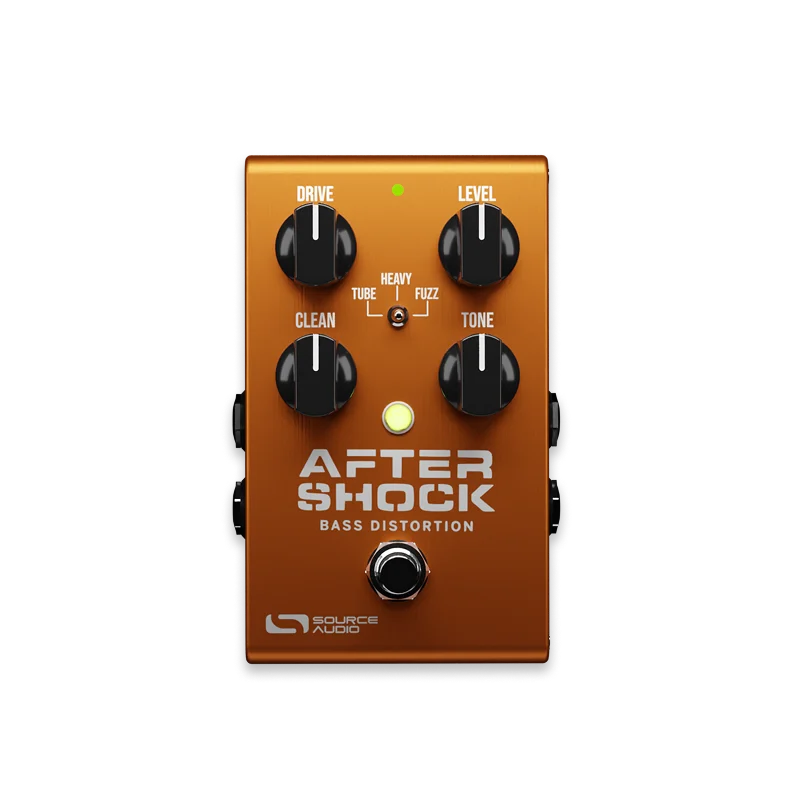 Source Audio Aftershock Bass Distortion guitar effects pedal