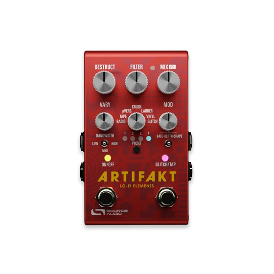 Source Audio Artifakt Lo-fi Elements guitar effects pedal