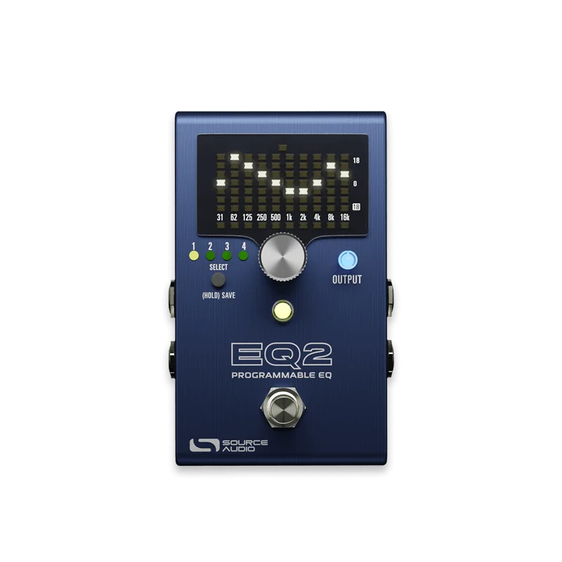 Source Audio EQ2 Programmable Equalizer guitar effects pedal