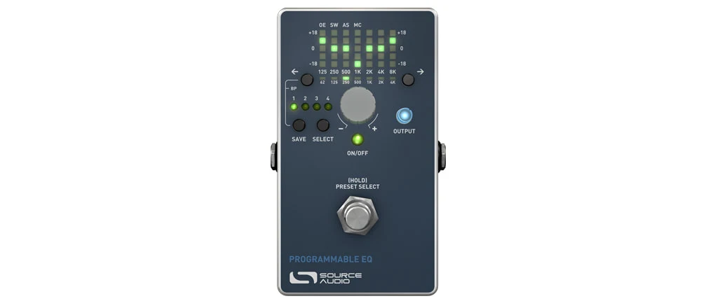 Source Audio Programmable EQ guitar effects pedal