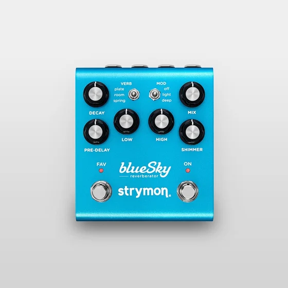 Strymon blueSky V2 guitar effects pedal