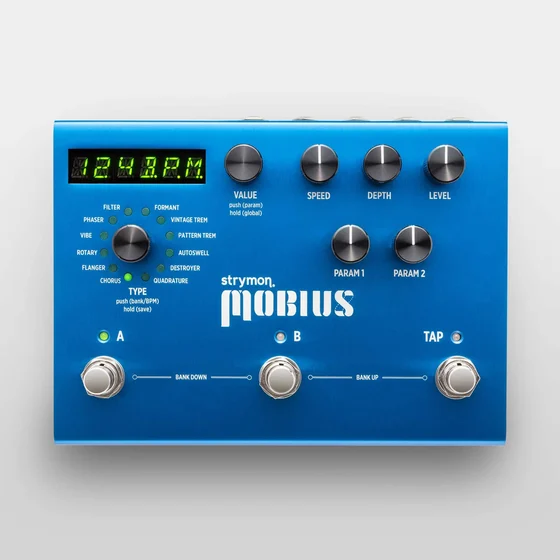 Strymon Mobius guitar effects pedal