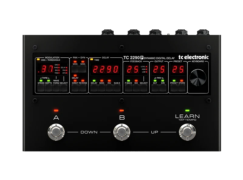 TC Electronic 2290 P Dynamic Digital Delay guitar effects pedal