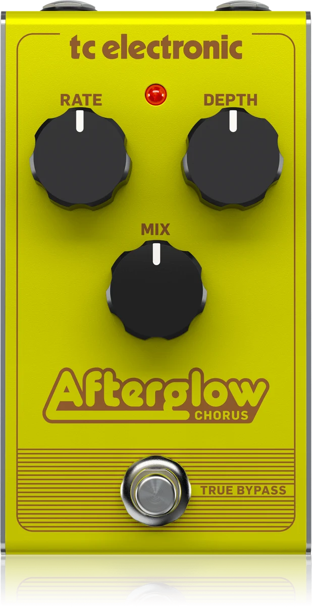 TC Electronic Afterglow Chorus guitar effects pedal