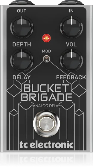 TC Electronic Bucket Brigade Analog Delay guitar effects pedal