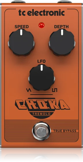 TC Electronic Choka Tremolo guitar effects pedal