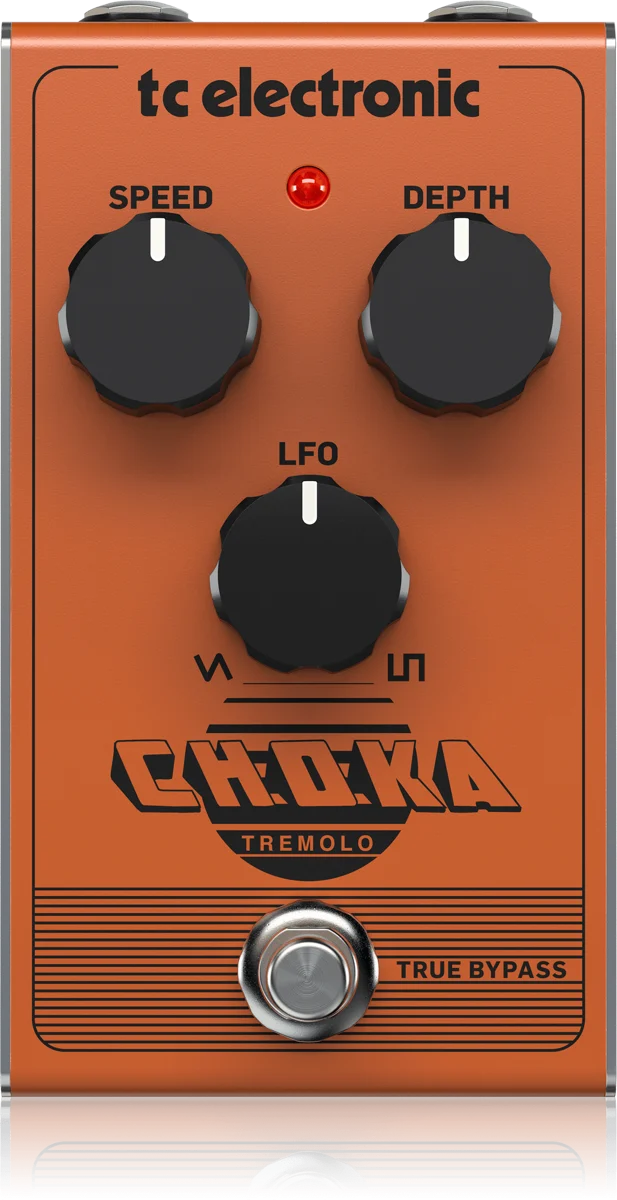 TC Electronic Choka Tremolo guitar effects pedal