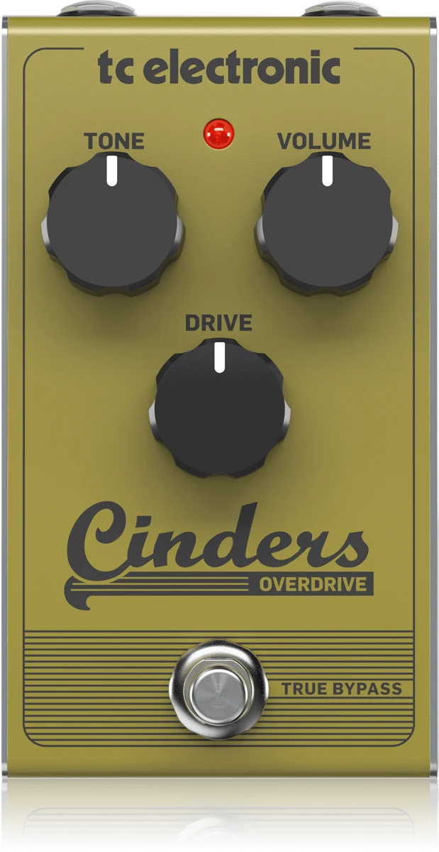TC Electronic Cinders Overdrive guitar effects pedal