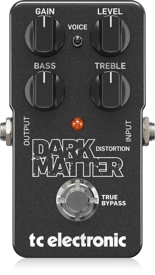 TC Electronic Dark Matter Distortion guitar effects pedal