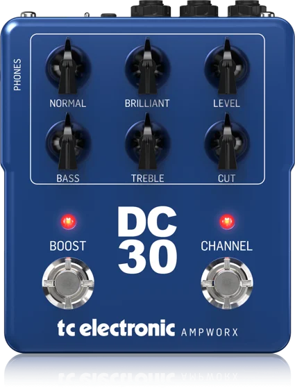 TC Electronic DC30 Preamp guitar effects pedal