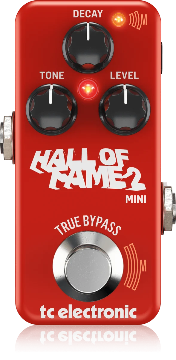 TC Electronic Hall of Fame 2 Mini Reverb guitar effects pedal