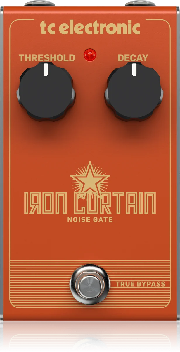 TC Electronic Iron Curtain Noise Gate guitar effects pedal
