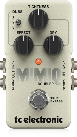 TC Electronic Mimiq Doubler guitar effects pedal