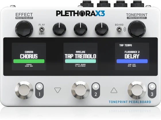 TC Electronic Plethora X3 guitar effects pedal