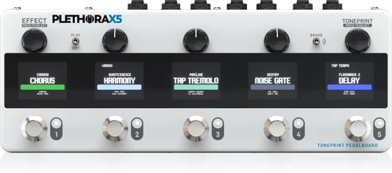 TC Electronic Plethora X5 guitar effects pedal