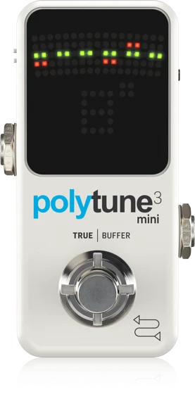 TC Electronic PolyTune 3 Mini guitar effects pedal