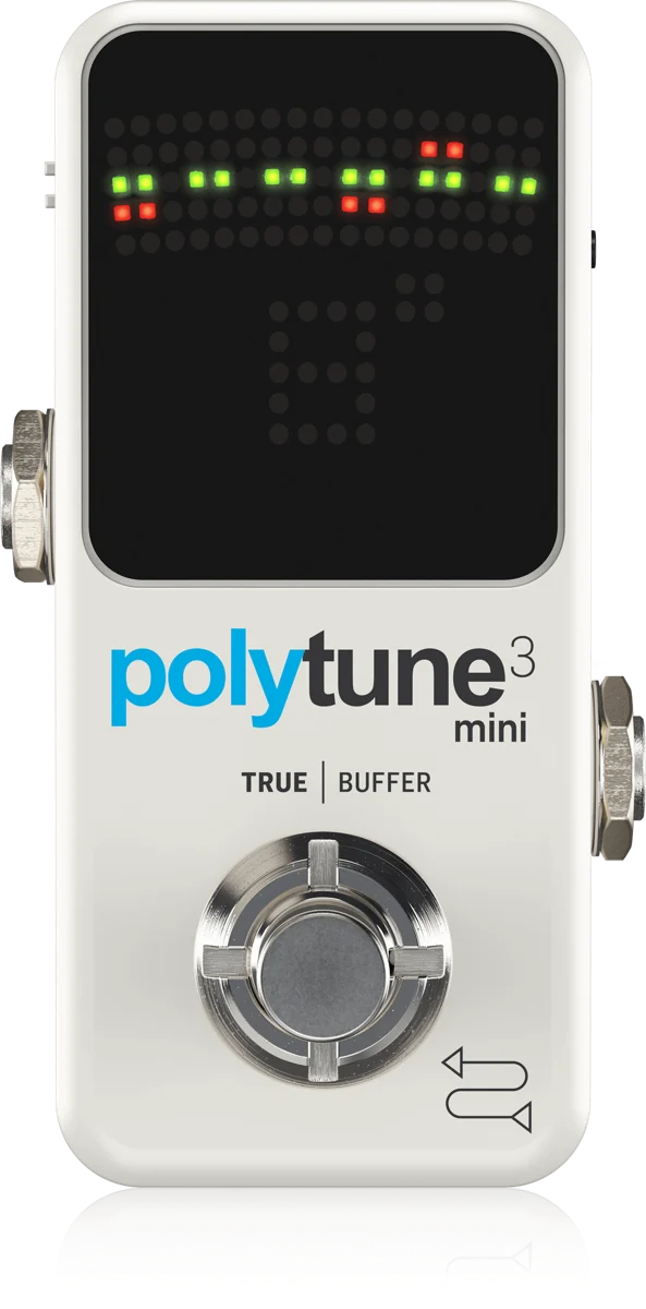 TC Electronic PolyTune 3 Mini guitar effects pedal