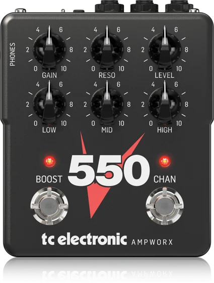 TC Electronic V550 Preamp guitar effects pedal
