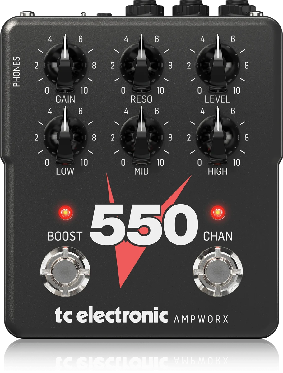 TC Electronic V550 Preamp guitar effects pedal