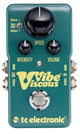 TC Electronic Viscous Vibe guitar effects pedal