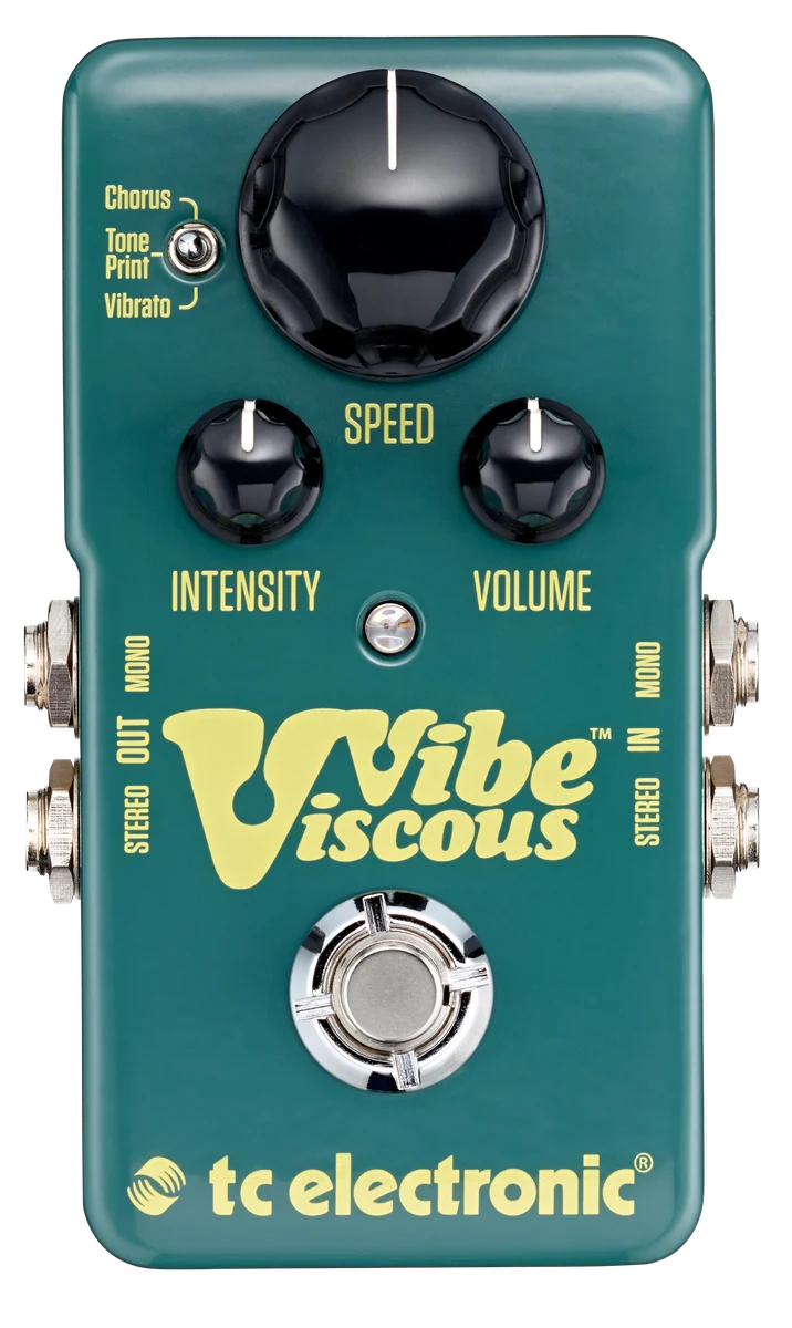 TC Electronic Viscous Vibe guitar effects pedal
