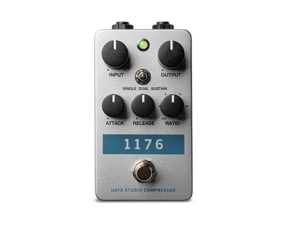 Universal Audio 1176 Studio Compressor guitar effects pedal