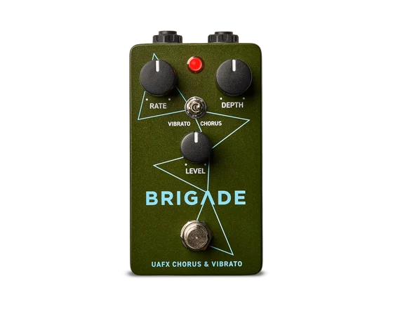 Universal Audio Brigade Chorus & Vibrato guitar effects pedal