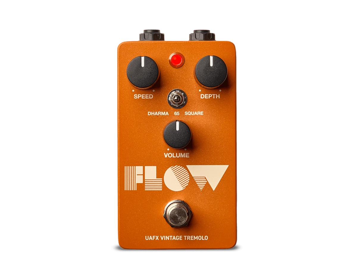 Universal Audio Flow Vintage Tremolo guitar effects pedal