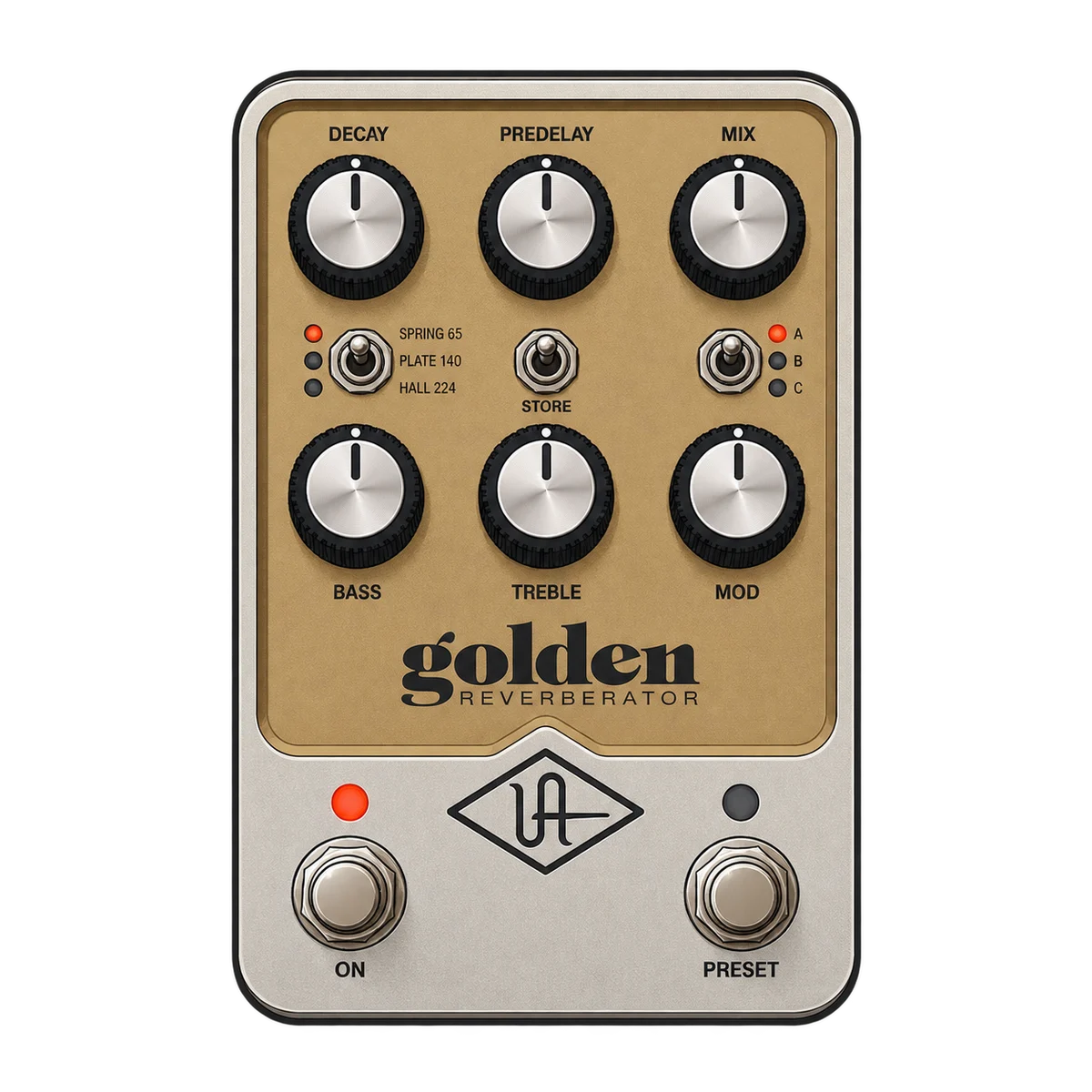 Universal Audio UAFX Golden Reverberator — Pedal Database illustration