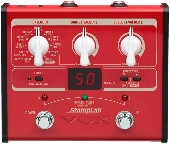 VOX StompLab 1B guitar effects pedal