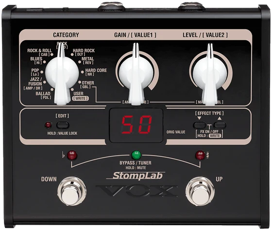 VOX StompLab 1G guitar effects pedal